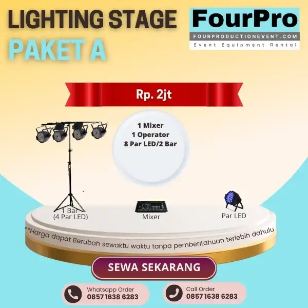 Sewa-Lighting-Stage-Paket-A