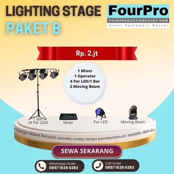 Sewa-Lighting-Stage-Paket-B