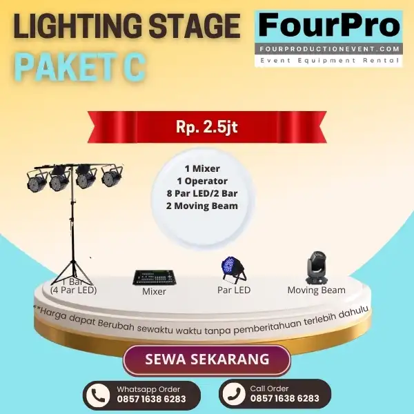 Sewa-Lighting-Stage-Paket-C