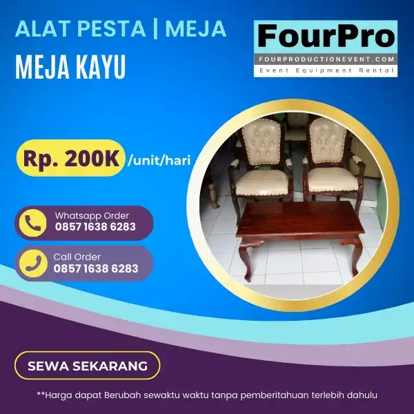 Sewa-Meja-Kayu